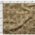 thumbnail image 2 of Soimoi Leaves Print,Cotton Cambric, Quilting Fabric Sold by The Yard 42 Inch Wide, Medium Weight Cotton Fabric, SewingSupplies,Brown, 2 of 5