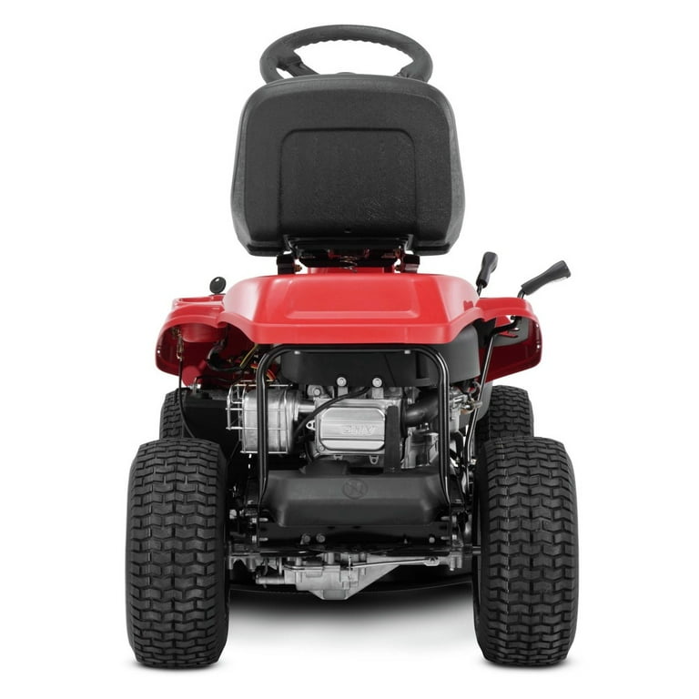 Troy Bilt TB30B Small Riding Lawn Mower 344cc Gas Rider Compact Design Walmart