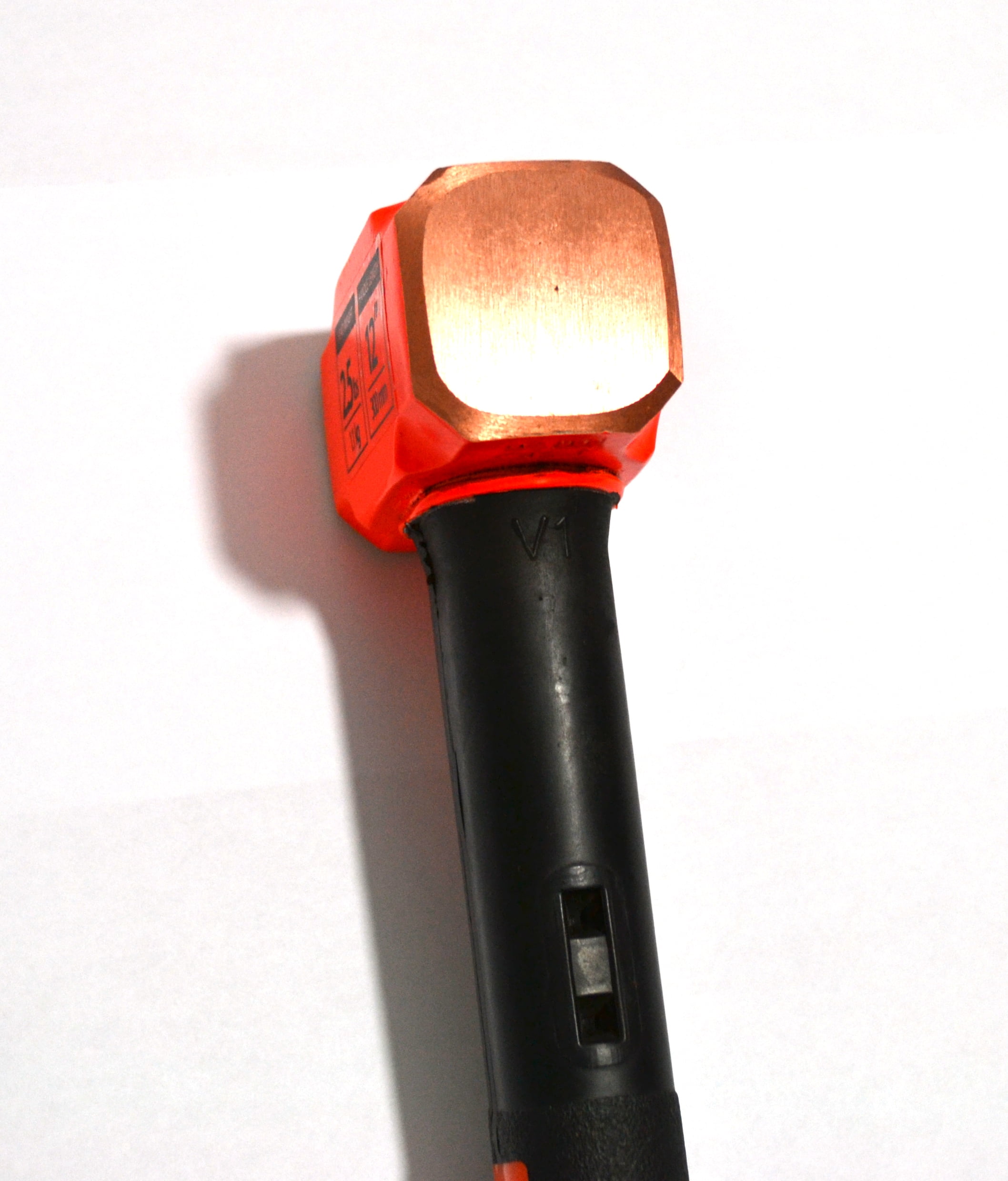 Groz 34602 Indestructible Handle Copper Head Club Hammer with 2.5