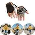 thumbnail image 2 of MUXiin Kids Half Finger Sports Gloves for Outdoor Cycling Exercise Riding Biking Climbing Breathable Durable Lightweight, 2 of 3