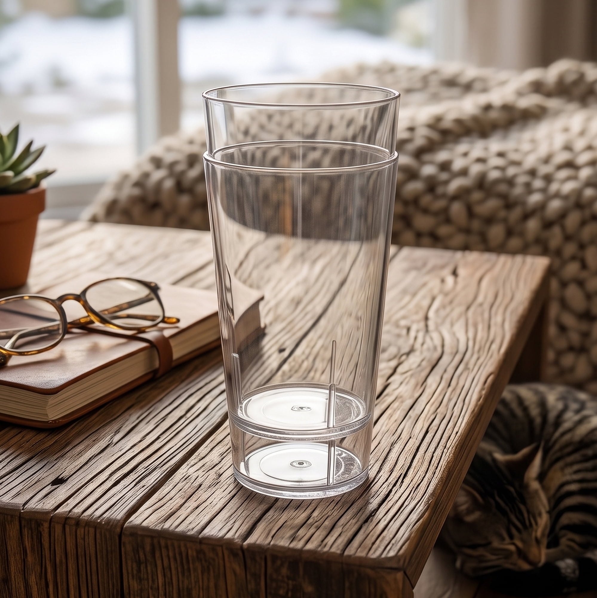 Navy Midshipmen 24oz. Two-Pack Tritan Tumbler Set