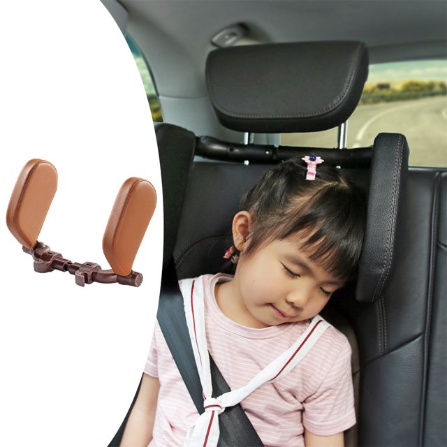 Asiento de coche Cola Reposacabezas Trasero Naranja
