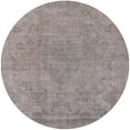 thumbnail image 1 of Ahgly Company Indoor Round Mid-Century Modern Rose Purple Oriental Area Rugs, 4' Round, 1 of 6
