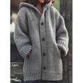 thumbnail image 3 of Woman Cardigan Knitwear Oversize Long Sleeve Cardigan Top For Women Formal Daily Party Ball, 3 of 5