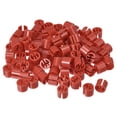 thumbnail image 1 of Ropa Colgador Marcadores En Blanco Etiquetas Ajuste 3,5mm Varilla para Prenda Color Codificación Rojo, Paquete de 150, 1 of 5