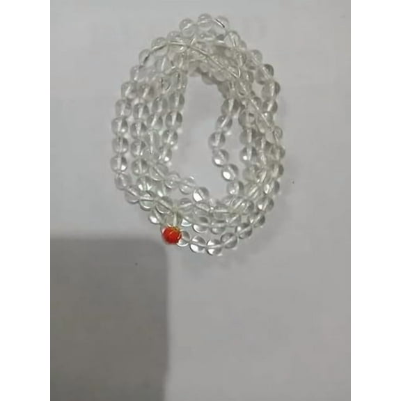 PURE SPHATIK CRYSTAL MALA ROSERY