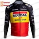 thumbnail image 2 of Bélgica Soudal Quick Step Team 2023 Chaleco cortavientos para hombre, chaqueta de ciclismo, maillot de ciclismo a prueba de viento, manga larga, maillot de ciclismo de montaña, 2 of 5