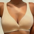 thumbnail image 5 of Elvqul Womens Bras Front Closure Full Coverage Bra Push Up Everyday Bras for Women Wireless, 5 of 9