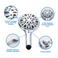 thumbnail image 2 of Cabezal de ducha de refuerzo 9 modos de rociado Cabezal de ducha de masaje de agua Accesorios de baño Wdftyju Libre de BPA, 2 of 8