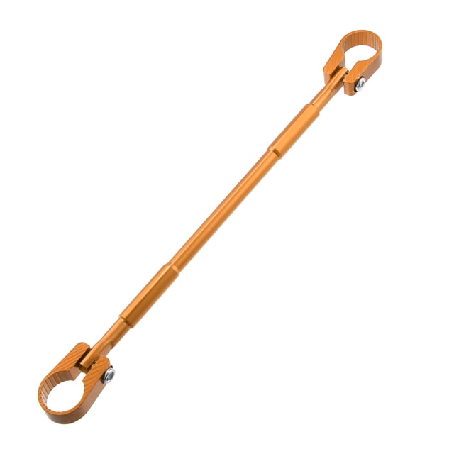 22mm Aluminio Aleación Motocicleta Equilibrio Transversal Barra Barra Manillar Tono dorado