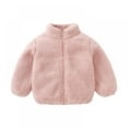 thumbnail image 1 of URMAGIC Baby Boys Girls Toddler Fleece Winter Warm Solid Color Coat Cute Sweater Thick Clothes 2-3 Years, 1 of 6