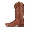 thumbnail image 3 of Tony Lama Mens Camarillo Embroidered Wide Square Toe Pull On Cowboy  Mid Ca, 3 of 5