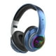 thumbnail image 1 of Pisexur Electronics - Auriculares plegables con subwoofer Bluetooth 5.0 para hombre, con micrófono integrado, llamadas inalámbricas, estéreo, cancelación de ruido, auriculares supraaurales suaves, or, 1 of 1