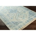thumbnail image 6 of Surya Zainab ZAI-2314 96x120" Rectangle Traditional Cotton Rug in Aqua Blue/Sage, 6 of 7