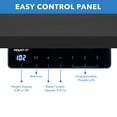 thumbnail image 3 of Mount-It! Electric Sit-Stand Desk with 55" Desktop, Ergonomic, White Frame, Black Desktop, 3 of 9