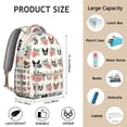 thumbnail image 6 of Dog Themed Campus Backpack for Students - Spacious Bookbag, Water-Resistant, Trendy Print for High School & College, 6 of 6