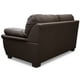 thumbnail image 4 of Love Seat de Piel Genuina ConfortoPiel  Genova Chocolate, 4 of 6