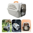thumbnail image 4 of Portadora De Perros, Portador De Mascotas De Viaje Caja De Transporte De Mascotas De Plástico Caja De Entrenamiento De Cachorros Ventilado Con Amplio Espacio Para Visitas Al, 4 of 7