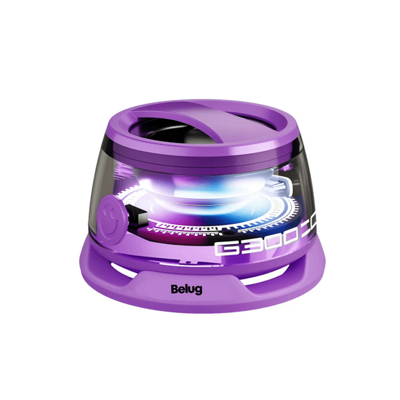 Multifunctional Portátil Magnetic Bluetooth Speaker G300 Belug Morado