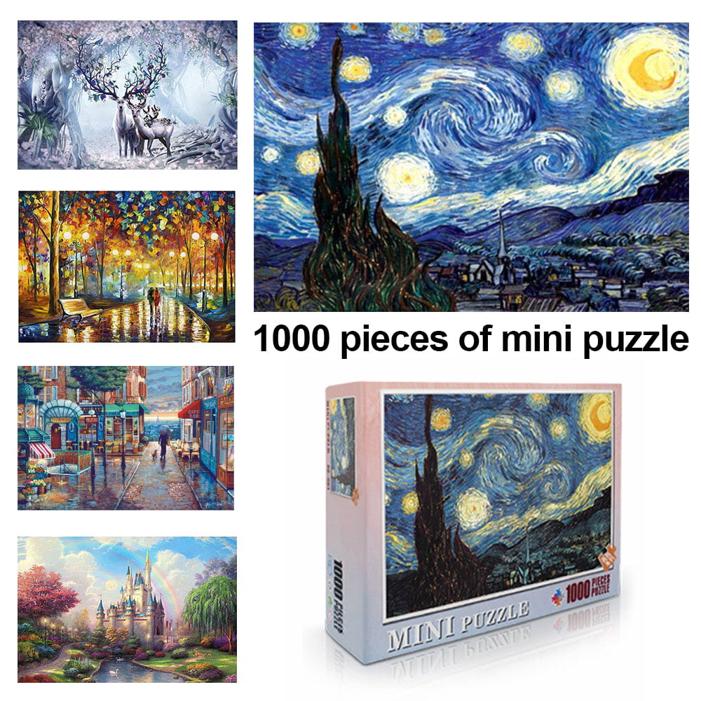 5000 Pieces of Jigsaw Puzzle Jigsaw Puzzle for Adults Jigsaw Puzzle Game for Children Family uncompression Game-Oil Painting Art Painting 