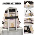 thumbnail image 3 of FORMRS Mini Backpack Purse for Women Quilted Travel Daypack Casual Shoulder Bag, Purple Jam Jars, 3 of 7