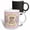 Multicolor, variant on 3drose, Pastel Mod Damask Monogram Initial Z, 11oz Two-tone Yellow Mug