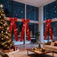 thumbnail image 7 of BouPower Christmas Decorations,Christmas Decor,5 Ft Giant Bows for Christmas Tree,Big Satin Bow for Tree Topper Window Wall Mantle Indoor Home Room Party Valentines Xmas Decoration, 7 of 7