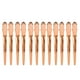 thumbnail image 2 of Pinzas de pico de pato, 12 piezas, pinzas para el pelo de peluquería, pinzas para el pelo de salón, pinzas para el pelo diseñadas para durar, 2 of 14