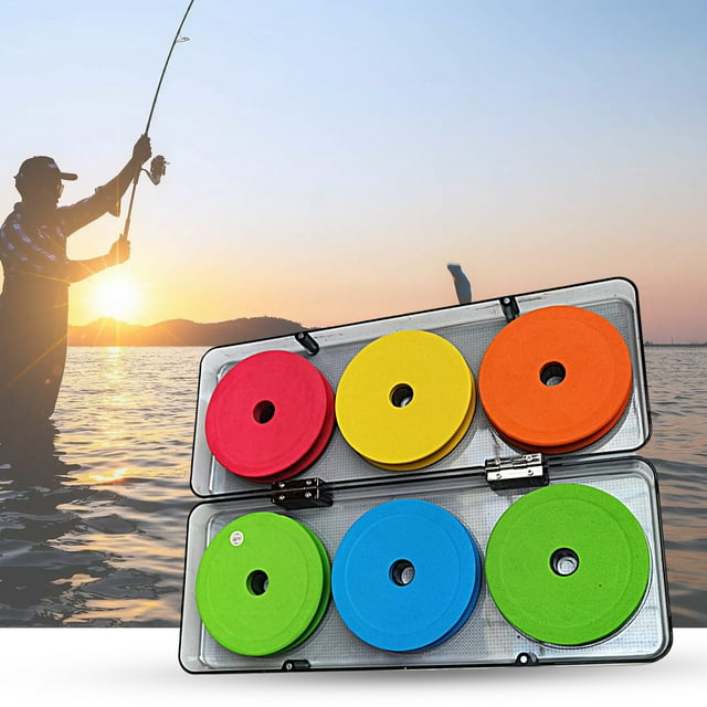 Foam Spools Not Hurt Line Anti-Tangling Reusable Line Spools Fishing Winding Board Fish Line Tools Fishing Supplies