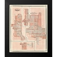 thumbnail image 2 of Baskin 20x24 Black Modern Framed Museum Art Print Titled - Kokomo Indiana - Baskin 1876, 2 of 5