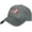 Gray, variant on American and Canada Flag Cowboy Baseball Cap Trucker Hat