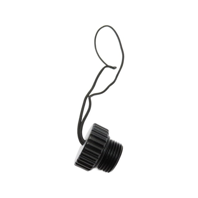 Almencla Bouchon de Bouchon Anti-Poussière Fileté pour Régulateur de Réservoir de Plongée sous-Marine Din First Noir