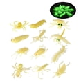 thumbnail image 3 of 12pcs Glow in the Dark Bugs Insects Plastic Luminous Kids Insect Figure Toy Party Favors Trick Toy, 3 of 9
