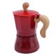 thumbnail image 1 of Cafetera de estufa de aluminio de aluminio elaborado para un rendimiento ligero y resistente de Larga duración para la mácina de cafe diario de desffrute del café, 1 of 7