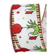 thumbnail image 2 of Reliant Ribbon - 94485W-985-40F, Ribbon, Red/green, 2-1/2 Inch, 10 Yards, 2 of 4