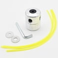 thumbnail image 3 of 1 Set Grass Trimmer Head High Hardness Rust-proof Anti-corrosion Stable Performance Cylindrical Lawn Trimmer Head Garden Supply, 3 of 7