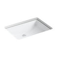thumbnail image 2 of Kohler 2215-7 23.25 in. Rectangular Undermount Bathroom Sink - Black, 2 of 2
