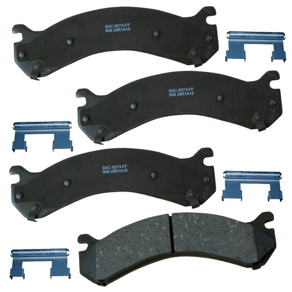 Bendix Brakes Disc Brake Pad Set Fits select: 2001-2010 CHEVROLET SILVERADO, 2001-2007 GMC NEW SIERRA