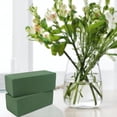 thumbnail image 4 of Happon Floral Foam Bricks for Fresh Flower, 1 Pc Green Florist Flower Styrofoam, Flower Arrangement Brick Supplies for Florist Craft, 4 of 8