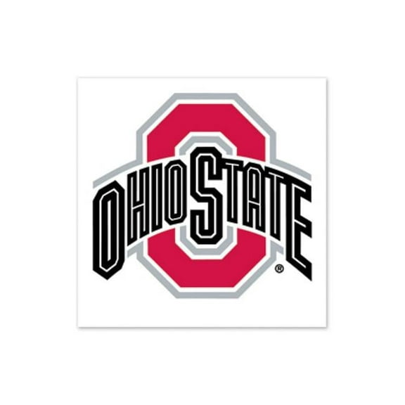 Ohio State Buckeyes Tattoos Temporary Team Color Old Logo