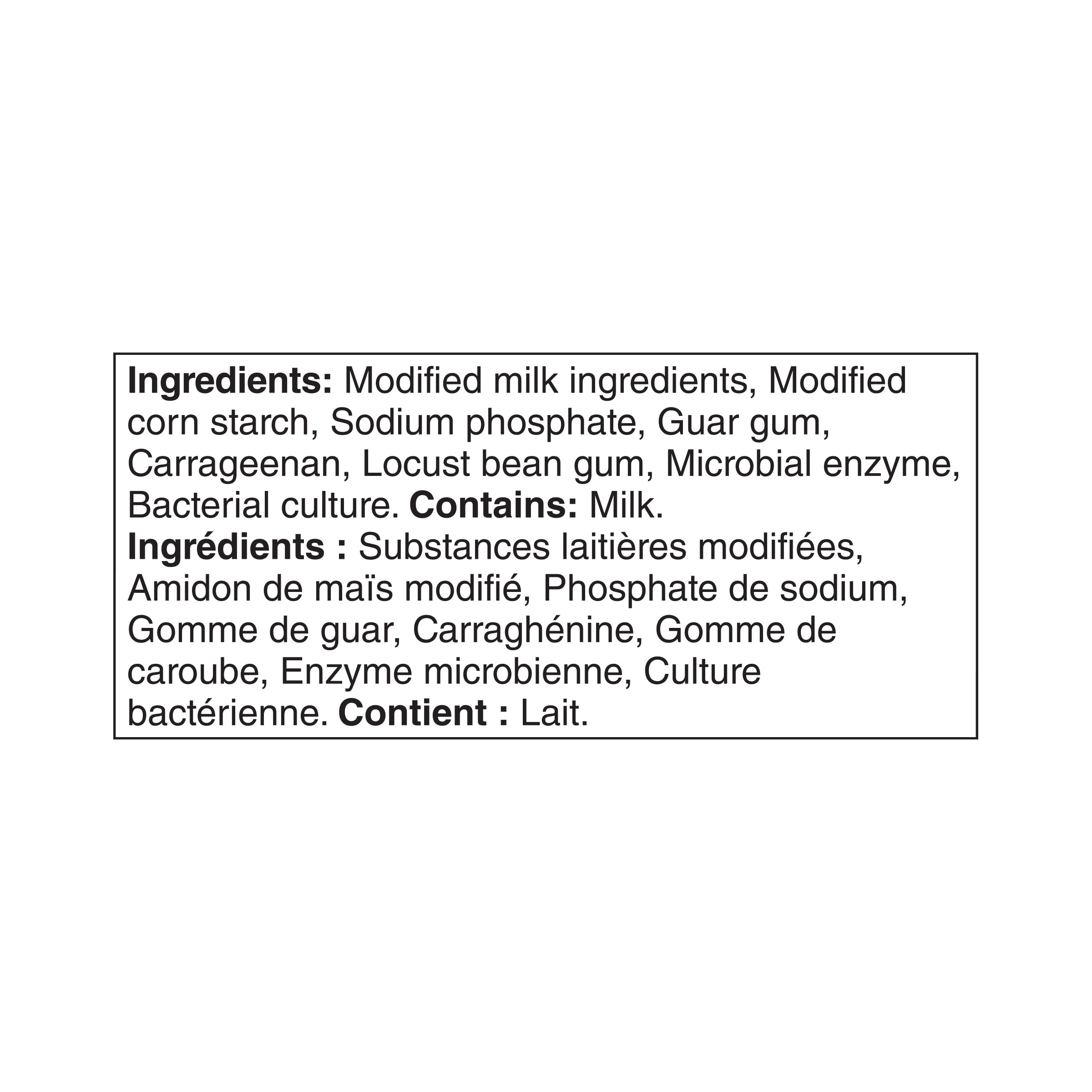 Crème sure Great Value 750 ml