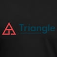thumbnail image 3 of CafePress - Triangle Tagline Horizontal T Shirt - Mens Tri-blend T-Shirt, 3 of 4