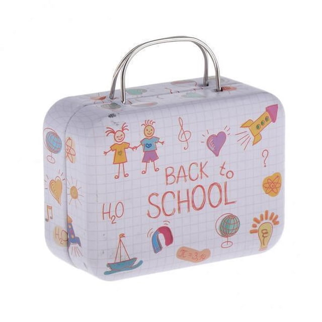 Paquete de 4 maletas de viaje Strade Fareast Limited para casa de muñecas Mini Maleta de hierro 1/6
