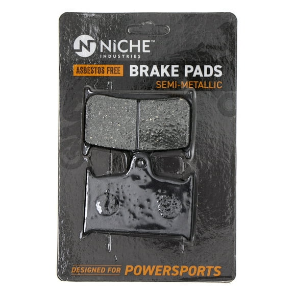 Niche Front Brake Pad Set for Triumph Bonneville Semi-Metallic Motorcycle 519-KPA2437D