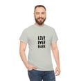 thumbnail image 5 of Live Love Bark Dog Lovers Unisex Heavy Cotton Tee, 5 of 9