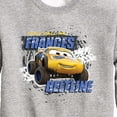 thumbnail image 3 of Disney's Cars - Frances Beltline - Toddler And Youth Crewneck Fleece Sweatshirt, 3 of 5