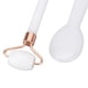 thumbnail image 4 of Face Relaxation Jadestone Roller Gua Sha Tools Double Head Manual Massage Facial Relaxation Massage Tool Set White, 4 of 4