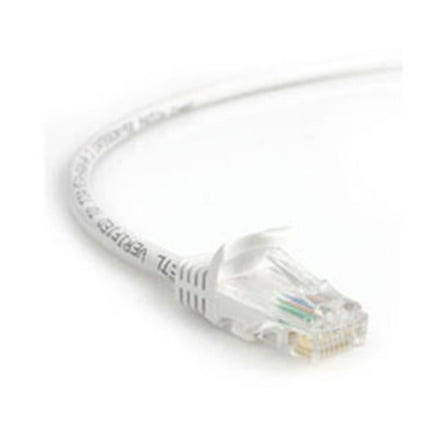 StarTech 3 ft White Snagless Cat 5e UTP Patch Cable