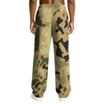 thumbnail image 5 of Dwelliawo Camo Sweatpants Men Relaxed Fit Lounge Straight Leg Elastic Waist Running Baggy Trousers Athletic Pants with Pockets Earthy Yellow 3XL, 5 of 8