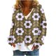 thumbnail image 2 of Puntoco Chaqueta Informal Con Botones Y Estampado De Moda Para Mujer, 2 of 5